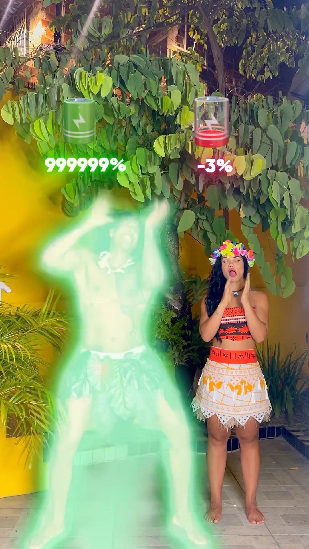 Pq a MOANA PEGA A ENERGIA DO MAUI?@mayca.brasil #dancer #trend #funny #short #shorts